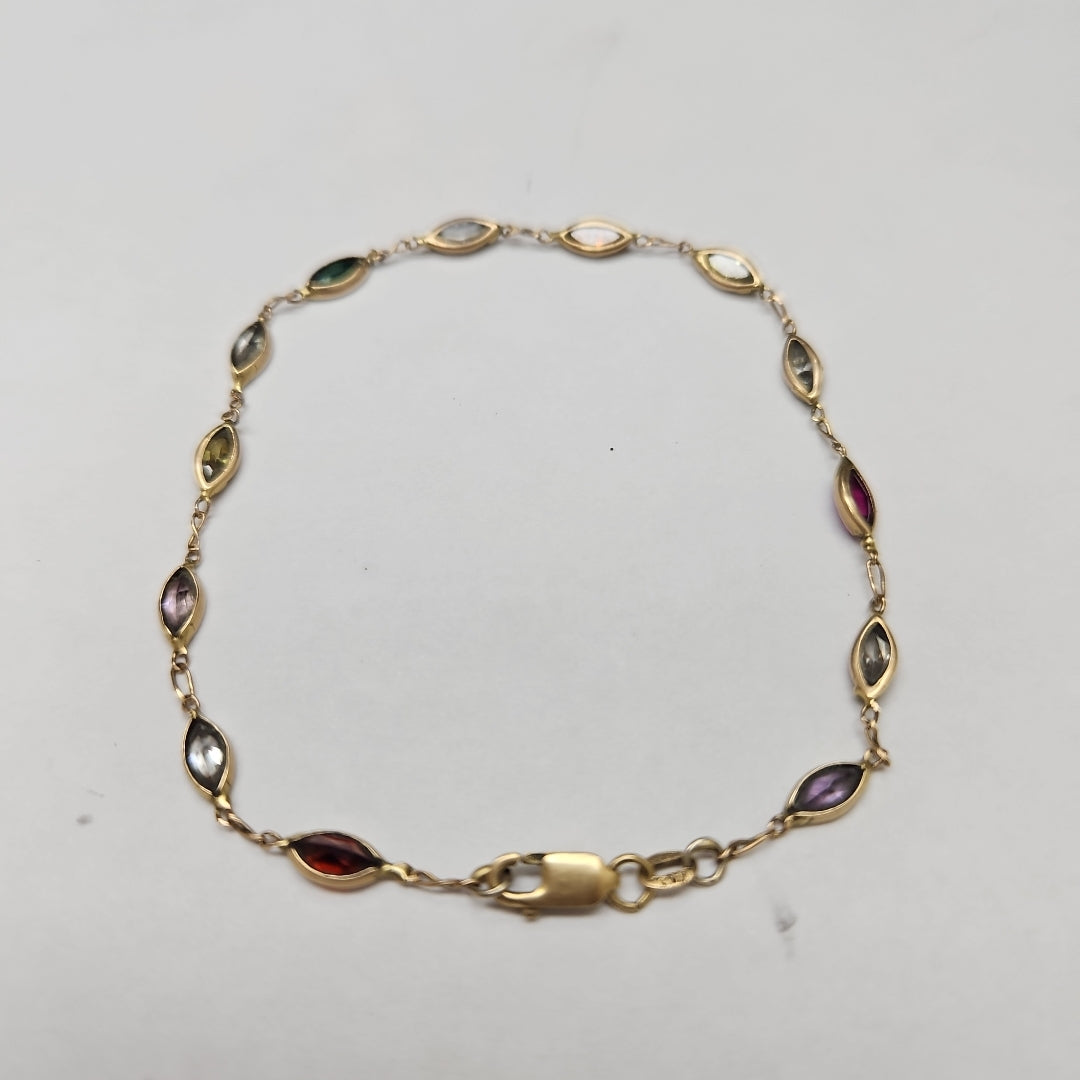 PULSERA ORO 14 K 2.6 GRMS (SEMINUEVO)