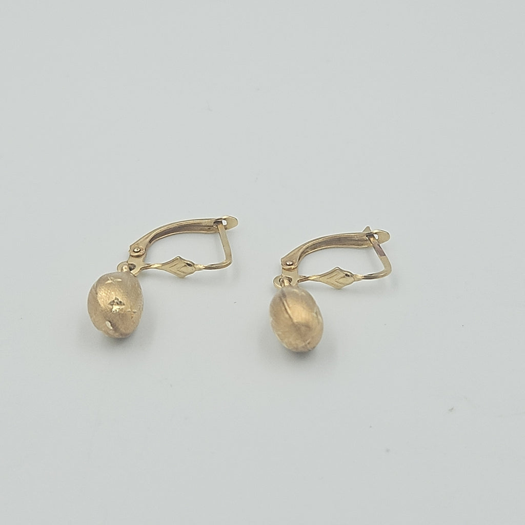 ARETES PAR ORO 14 K 1,70 GRMS (SEMINUEVO)