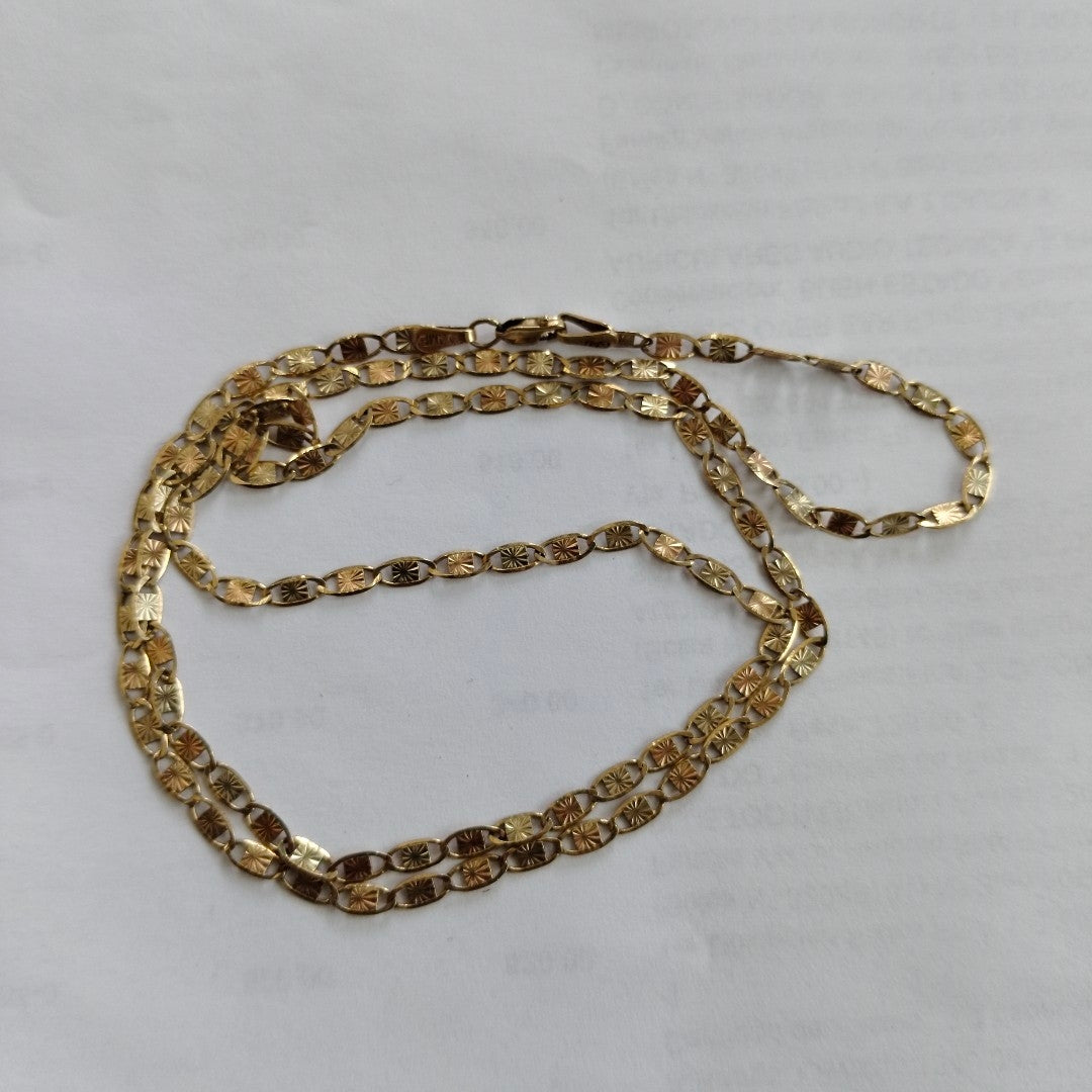 CADENA ORO 10 K 4.3 GRMS (SEMINUEVO)