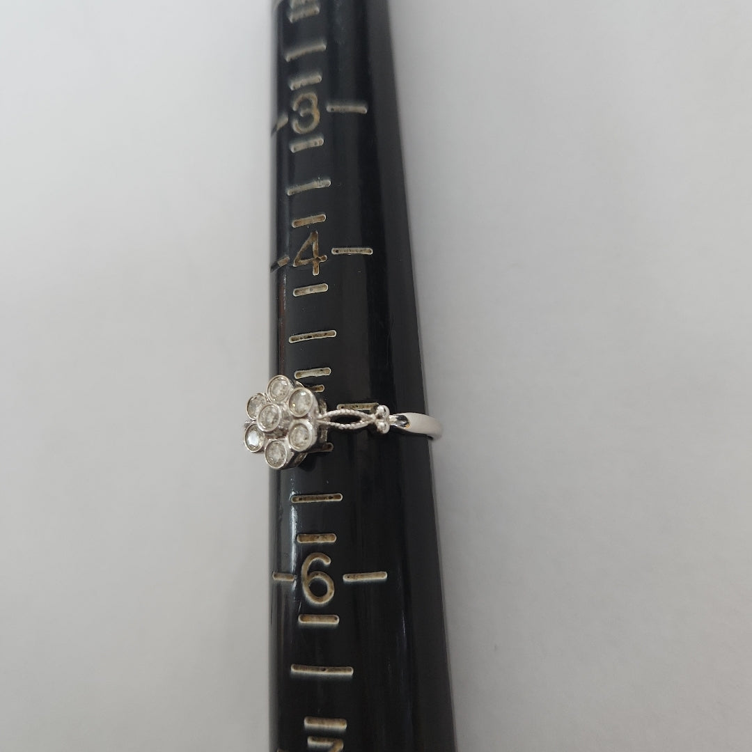 ANILLITO ORO BLANCO 14 K 1.7 GRMS (SEMINUEVO)
