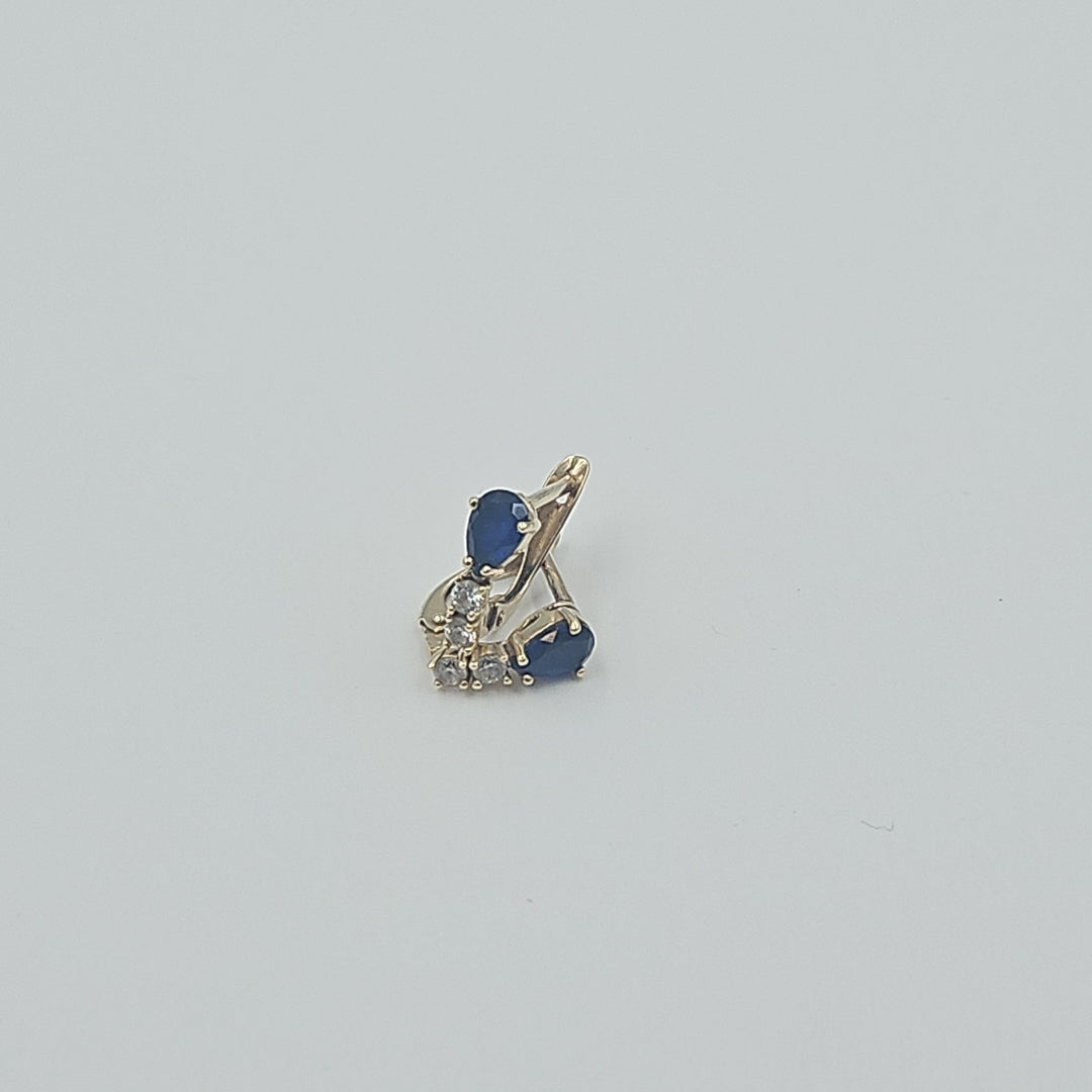 BROQUELES PAR ORO 14 K 1.9 GRMS (SEMINUEVO)