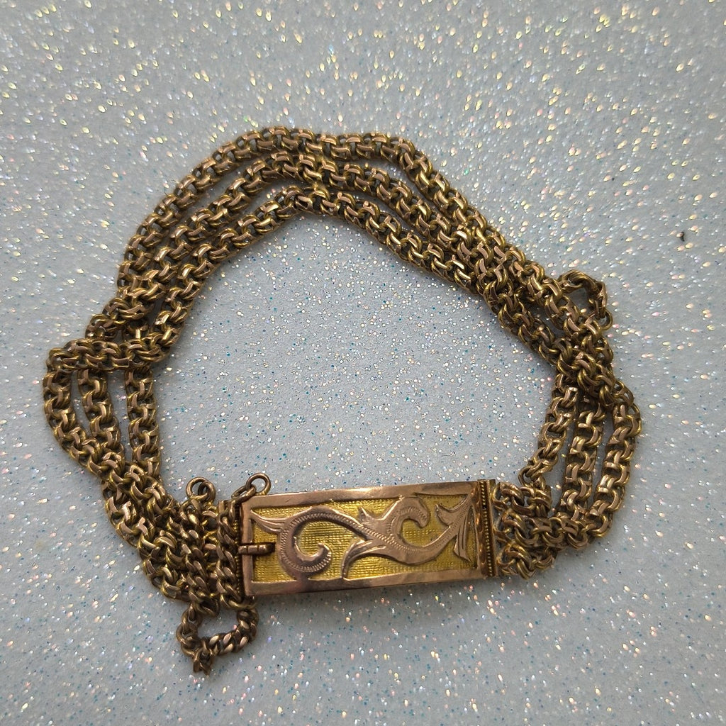 PULSERA ORO 10 K 16.1 GRMS (SEMINUEVO)