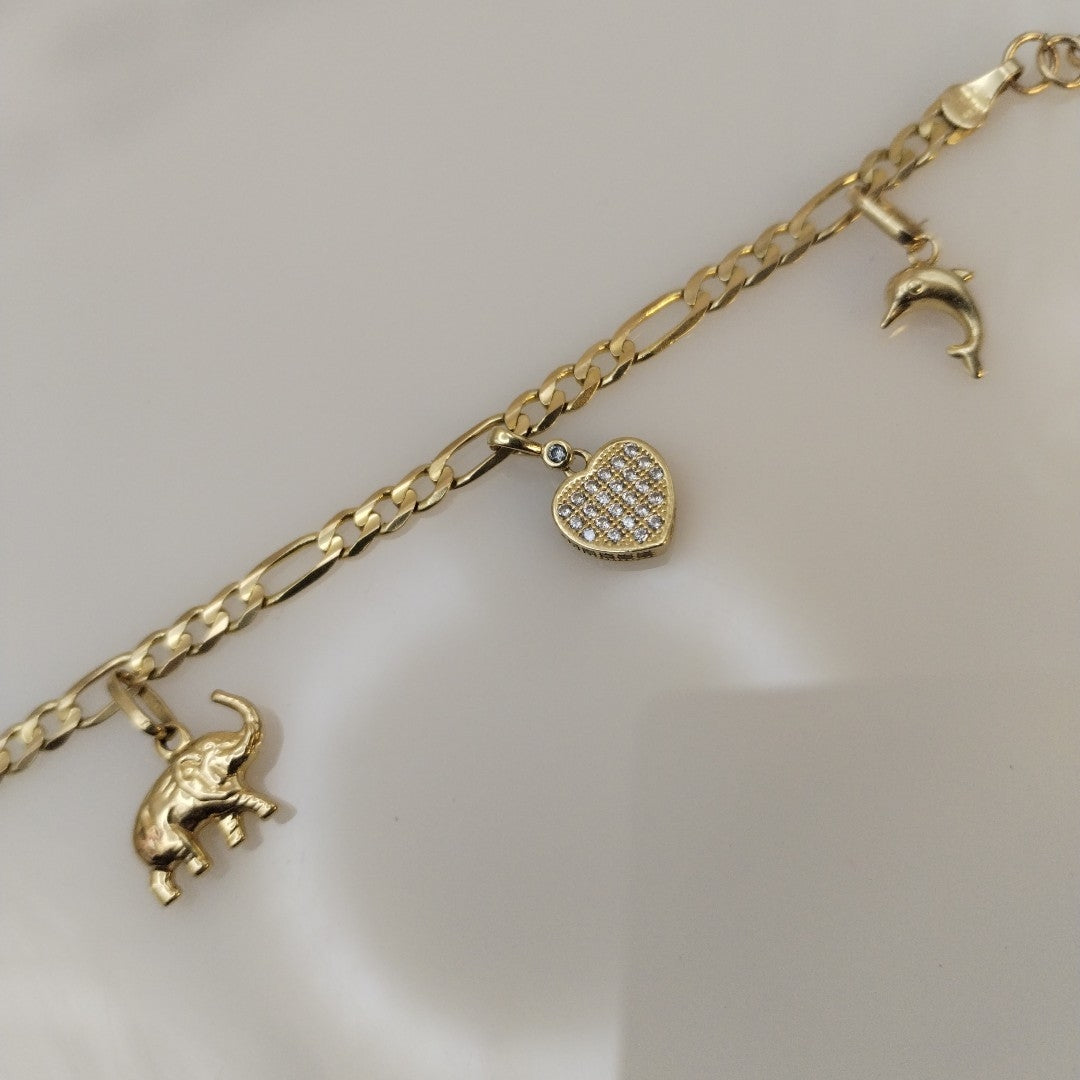 PULSERA ORO 14 K 9.6 GRMS (SEMINUEVO)