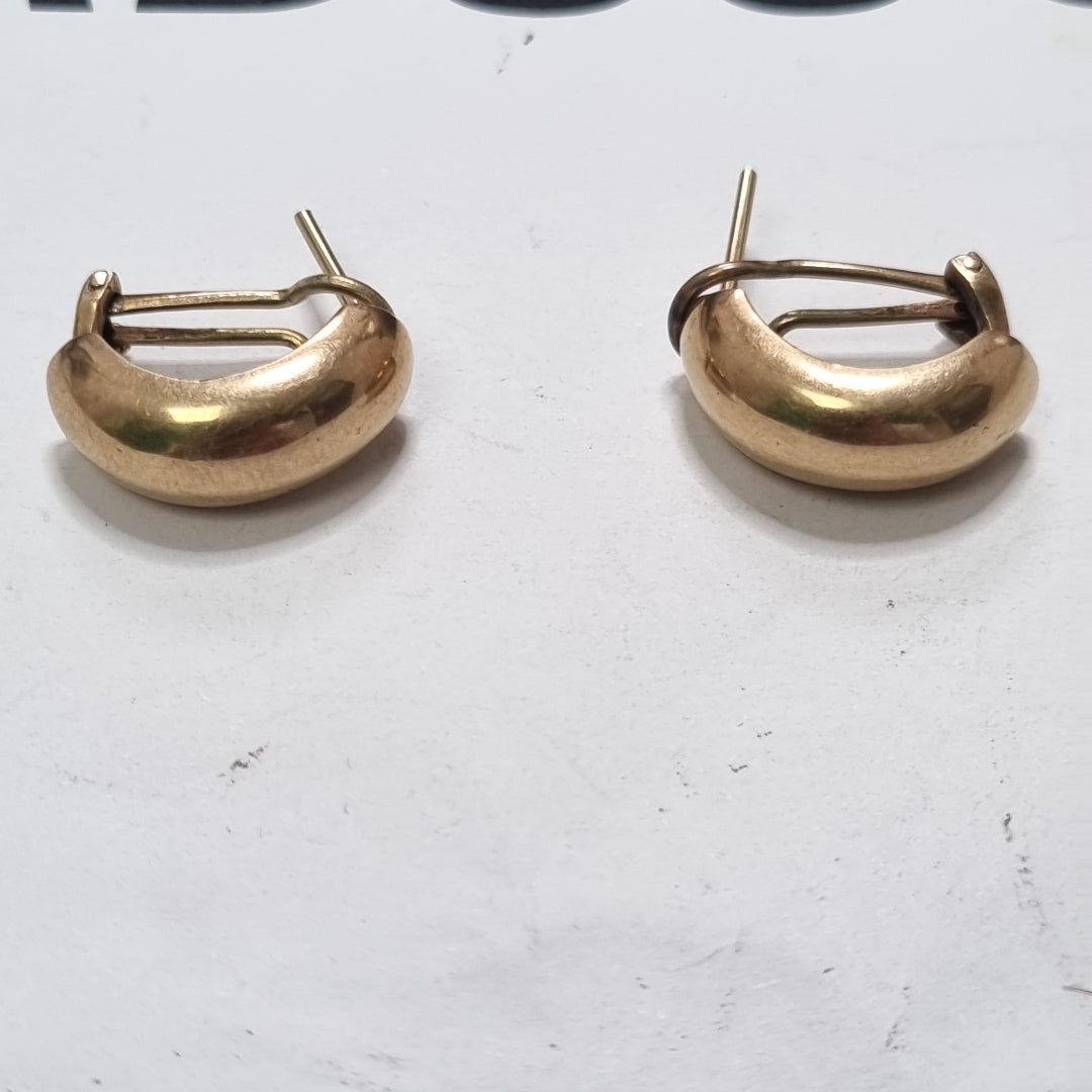 ARETES PAR ORO 10 K 4.7 GRMS (SEMINUEVO)