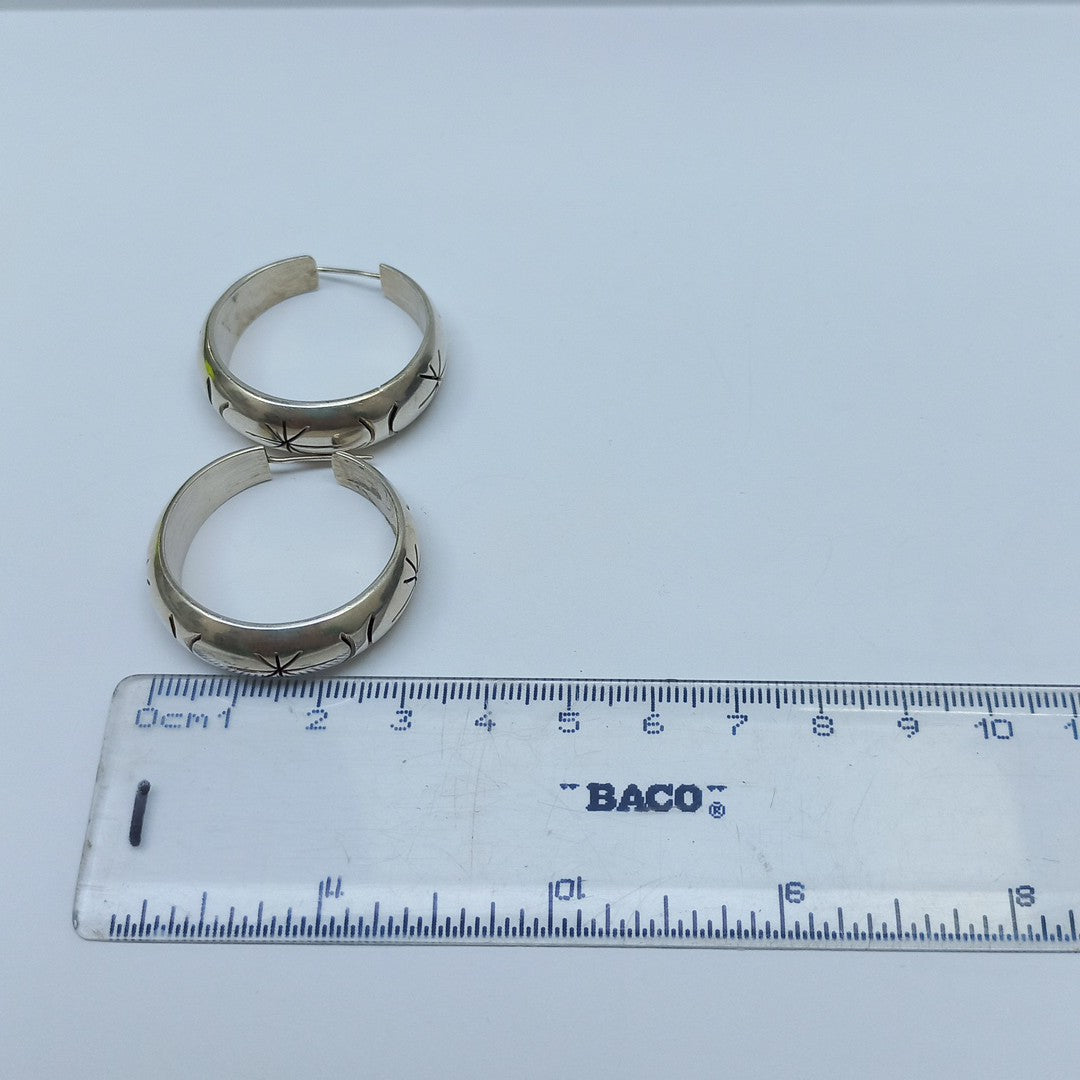 ARRACADAS PAR PLATA 14.5 GRMS (SEMINUEVO)