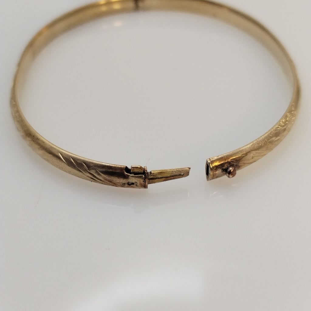 PULSERA RIGIDA ORO 10 K 6,30 GRMS (SEMINUEVO)