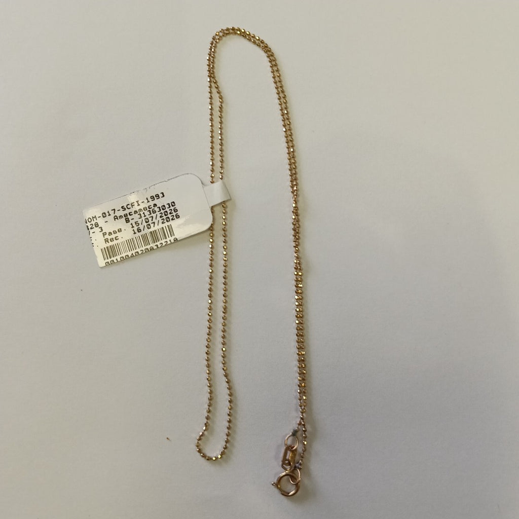 CADENA ORO 14 K 1.6 GRMS (SEMINUEVO)