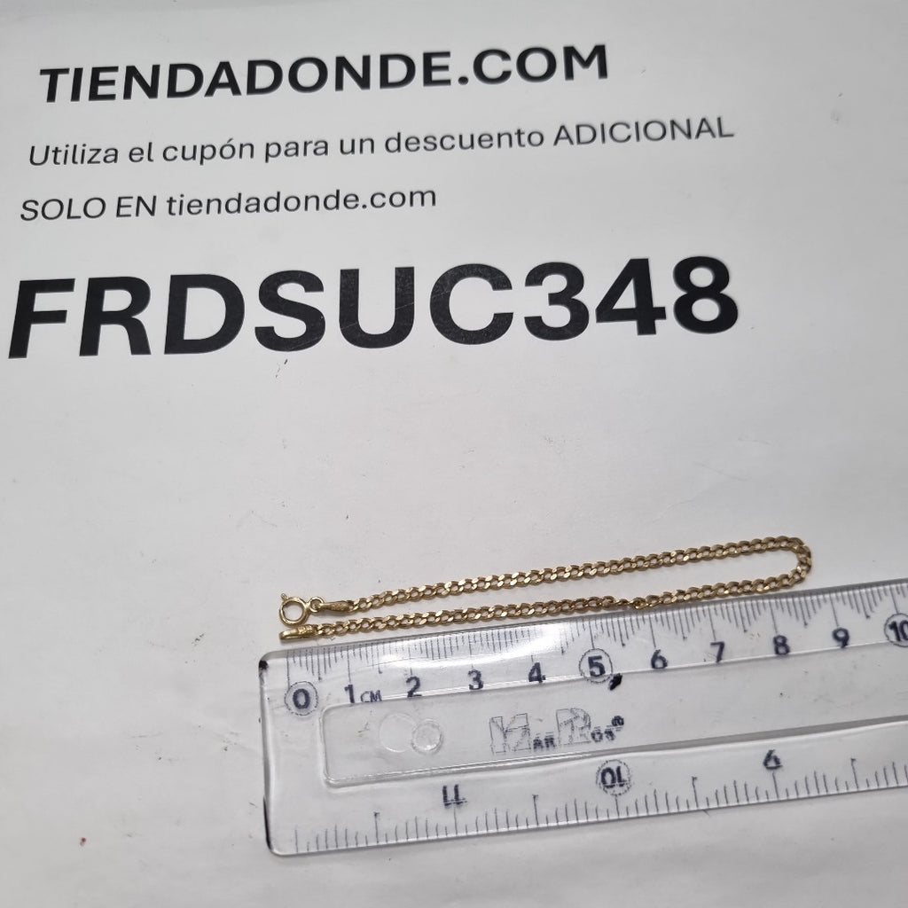 PULSERA ORO 10 K 0.8 GRMS (SEMINUEVO)