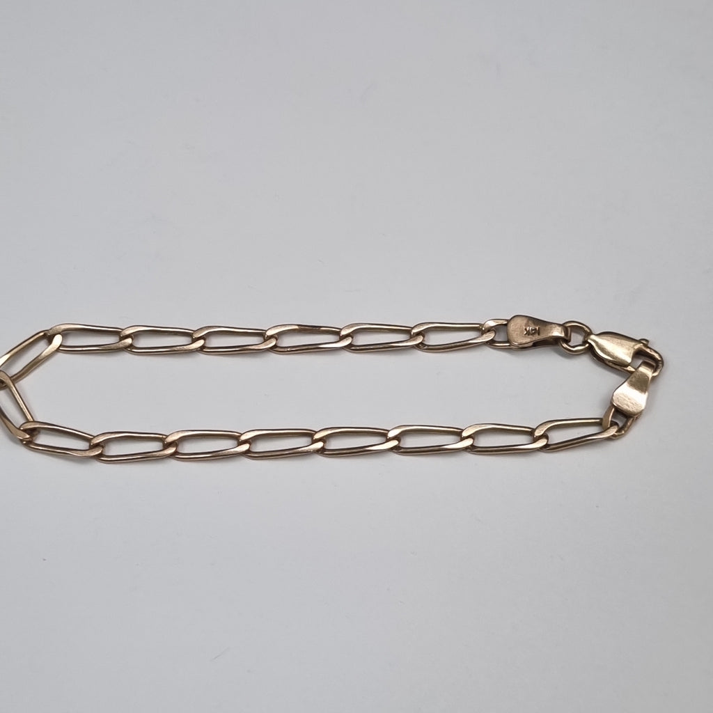 PULSERA ORO 14 K 3.6 GRMS (SEMINUEVO)