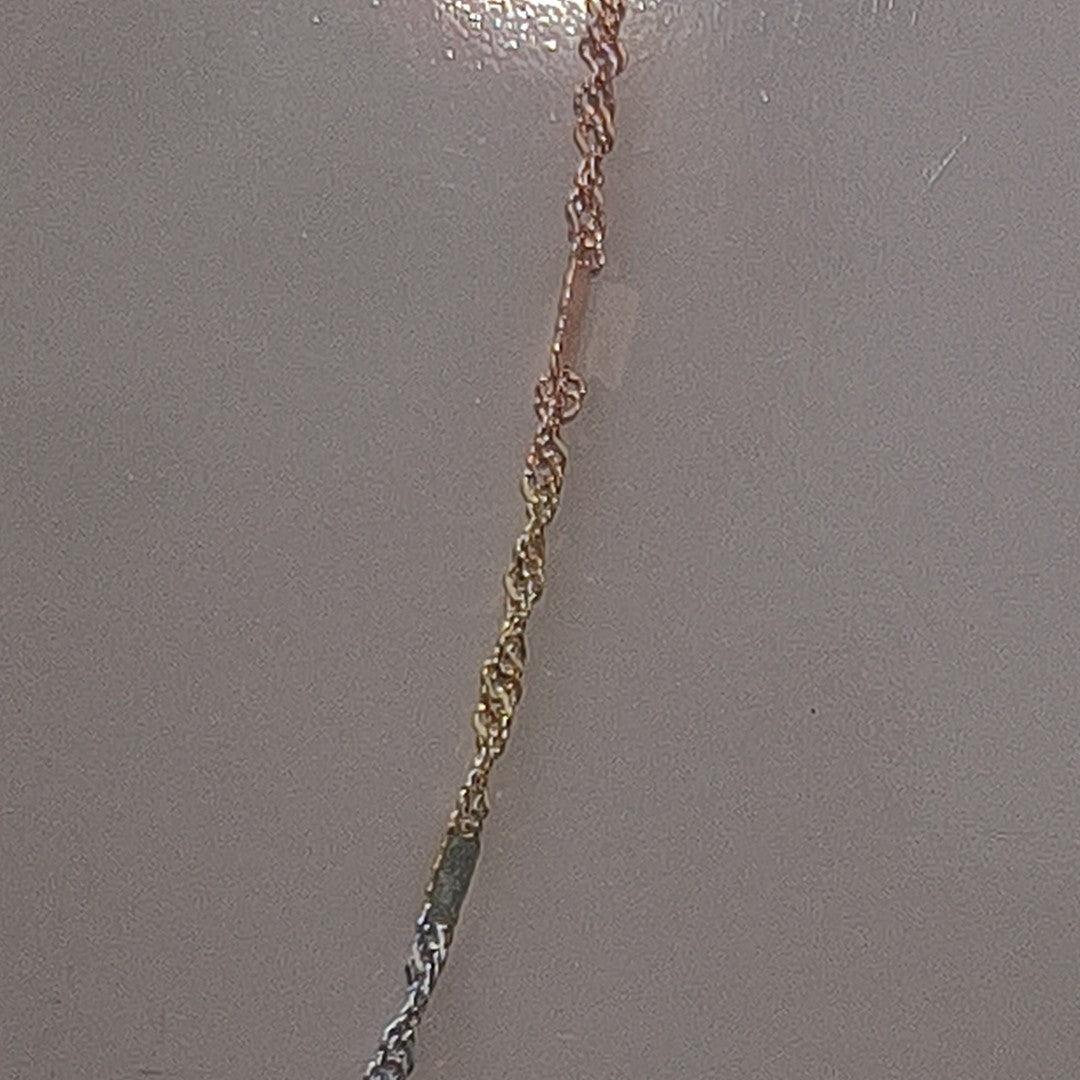 CADENA ORO 14 K 1.3 GRMS (SEMINUEVO)