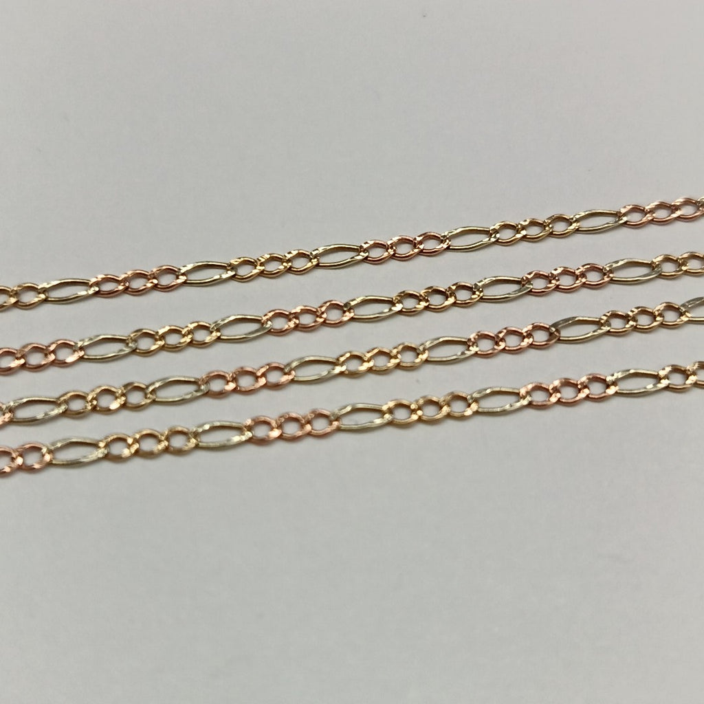 CADENA ORO COMBINADO 10 K 1.8 GRMS (SEMINUEVO)