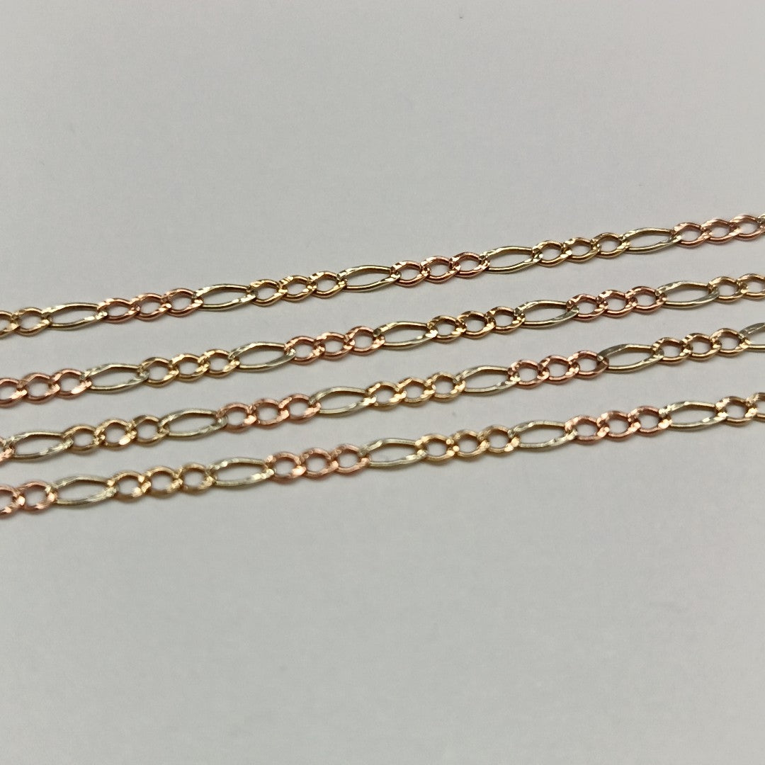 CADENA ORO COMBINADO 10 K 1.8 GRMS (SEMINUEVO)