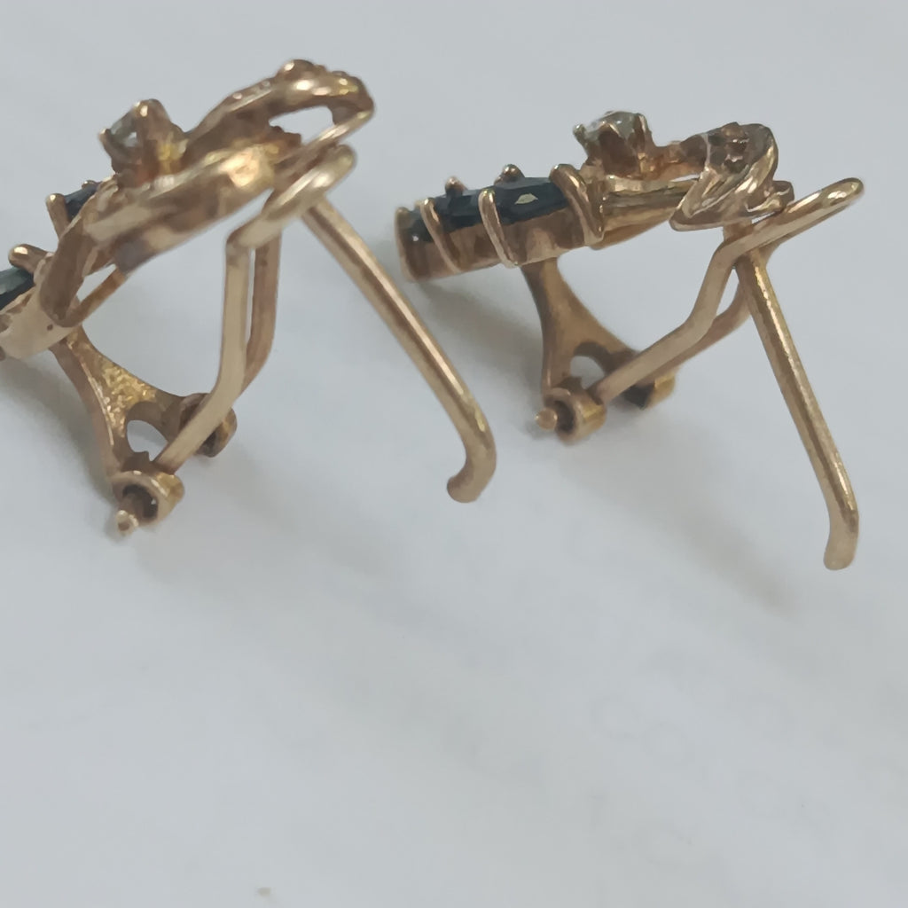 ARETES PAR ORO 8 K 3.5 GRMS (SEMINUEVO)