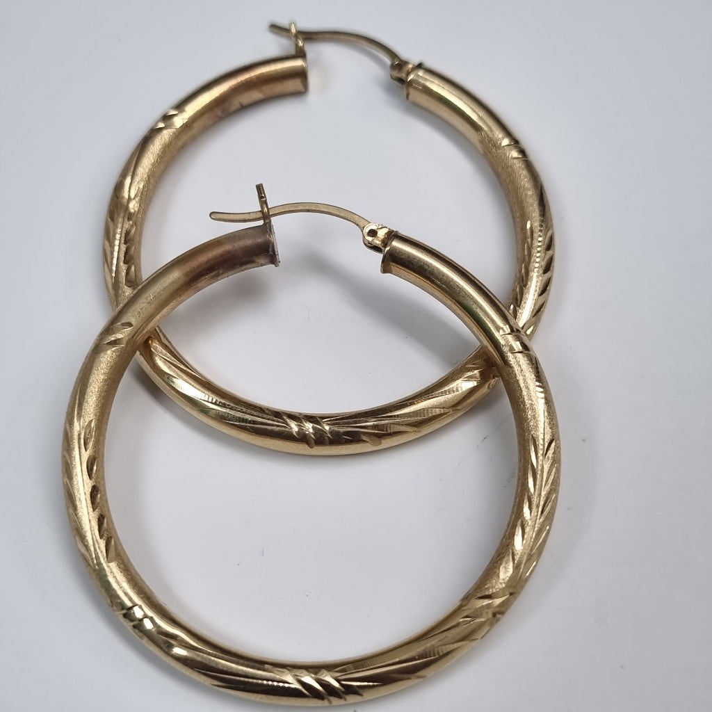 ARRACADAS PAR ORO 14 K 4,90 GRMS (SEMINUEVO)
