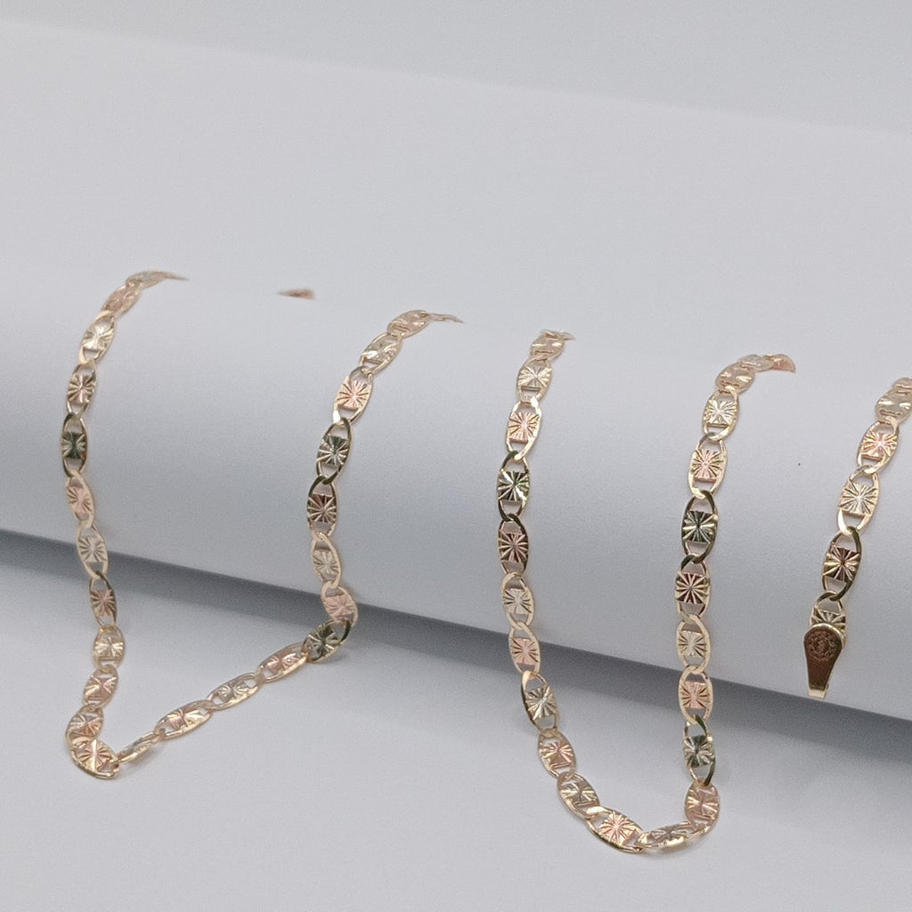 CADENA ORO COMBINADO 10 K 6.8 GRMS (SEMINUEVO)