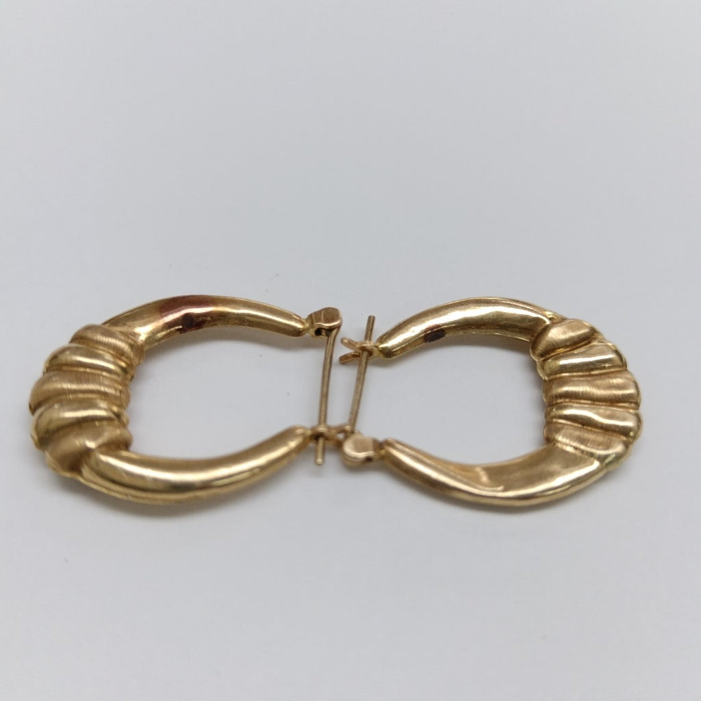 ARRACADAS PAR ORO 14 K 2,00 GRMS (SEMINUEVO)