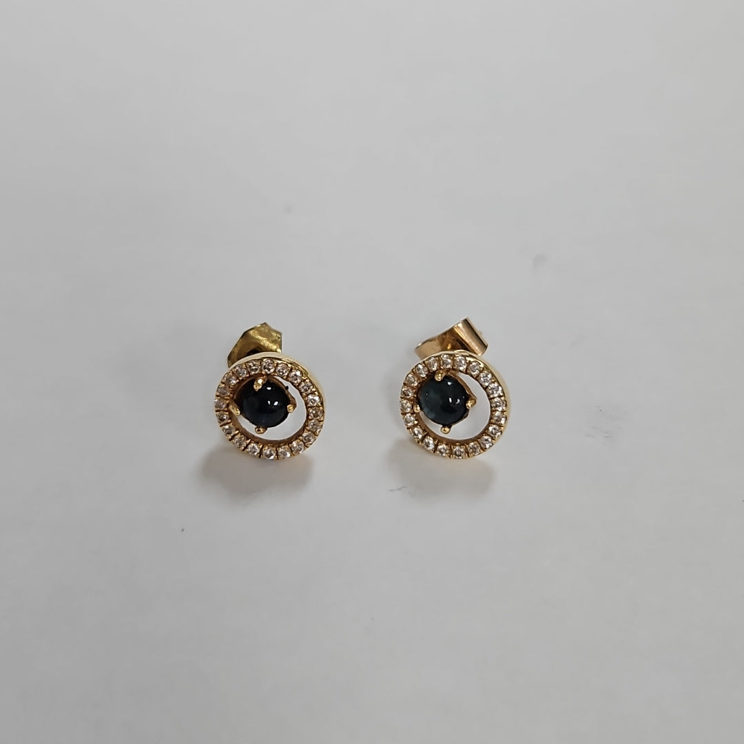 BROQUELES PAR ORO 14 K 1,90 GRMS (SEMINUEVO)
