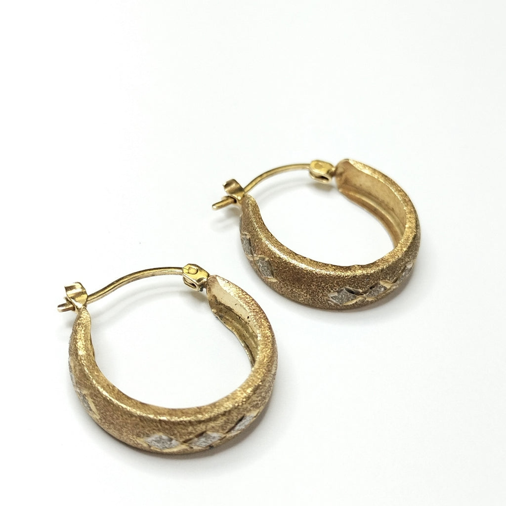 ARRACADAS PAR ORO 14 K 2,80 GRMS (SEMINUEVO)