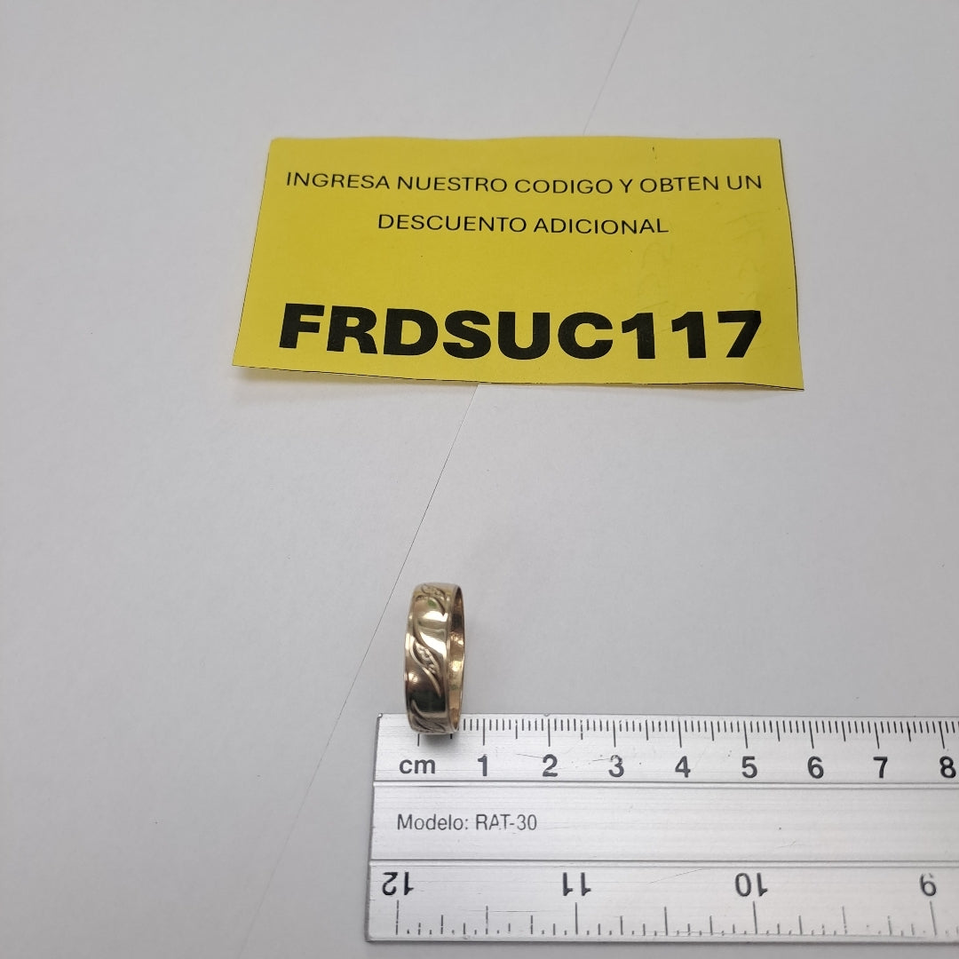 ARGOLLA ORO 10 K 1.9 GRMS (SEMINUEVO)