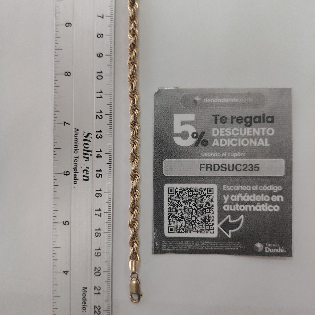 PULSERA ORO 10 K 6,30 GRMS (SEMINUEVO)