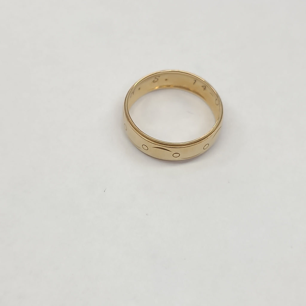 ARGOLLA ORO 14 K 2.3 GRMS (SEMINUEVO)