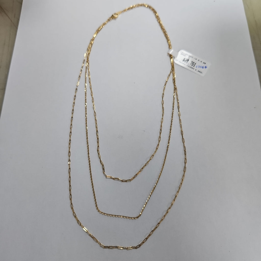 COLLAR ORO 14 K 4,00 GRMS (SEMINUEVO)