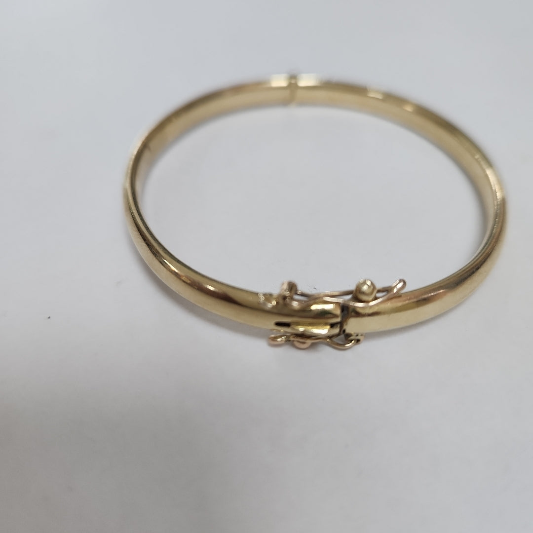 PULSERA RIGIDA ORO 14 K 14.5 GRMS (SEMINUEVO)