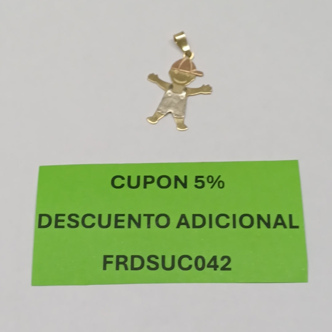 DIJE ORO 14 K 1.5 GRMS (SEMINUEVO)
