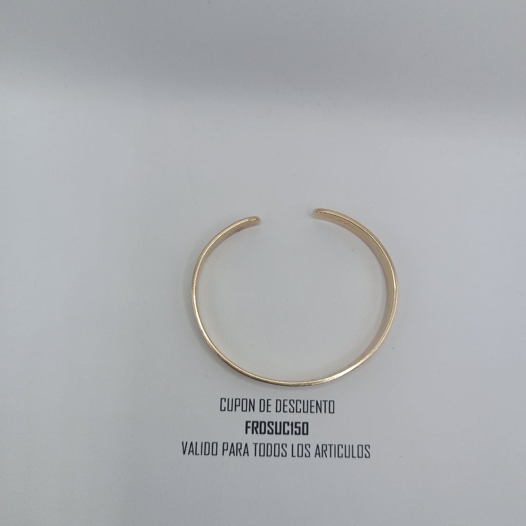 PULSERA RIGIDA ORO 14 K 23.2 GRMS (SEMINUEVO)