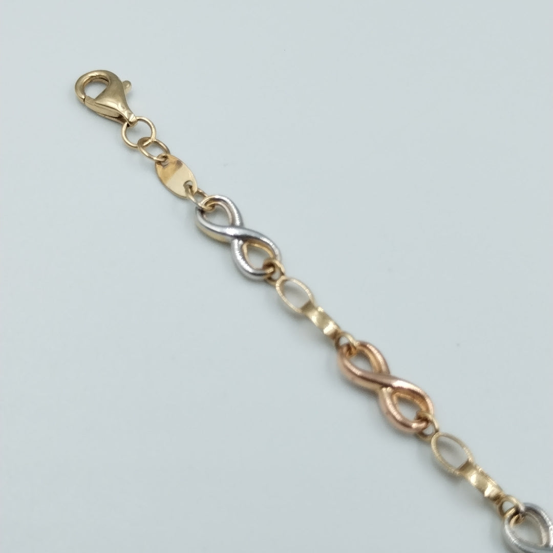 PULSERA ORO 14 K 3.3 GRMS (SEMINUEVO)