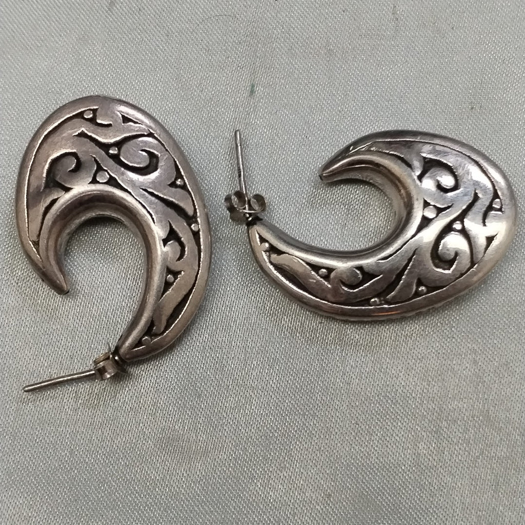 ARETES PAR PLATA 8,30 GRMS (SEMINUEVO)