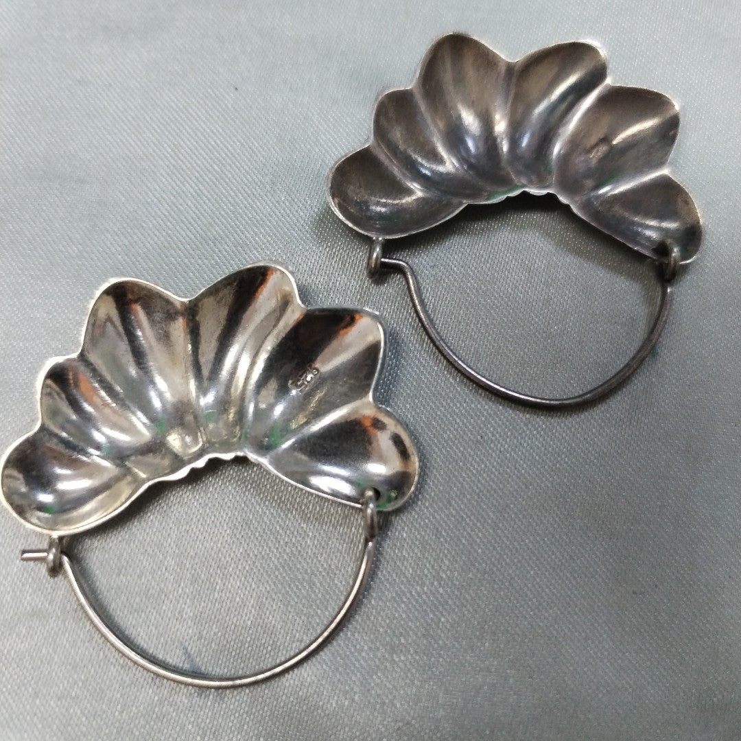 ARETES PAR PLATA 9,00 GRMS (SEMINUEVO)