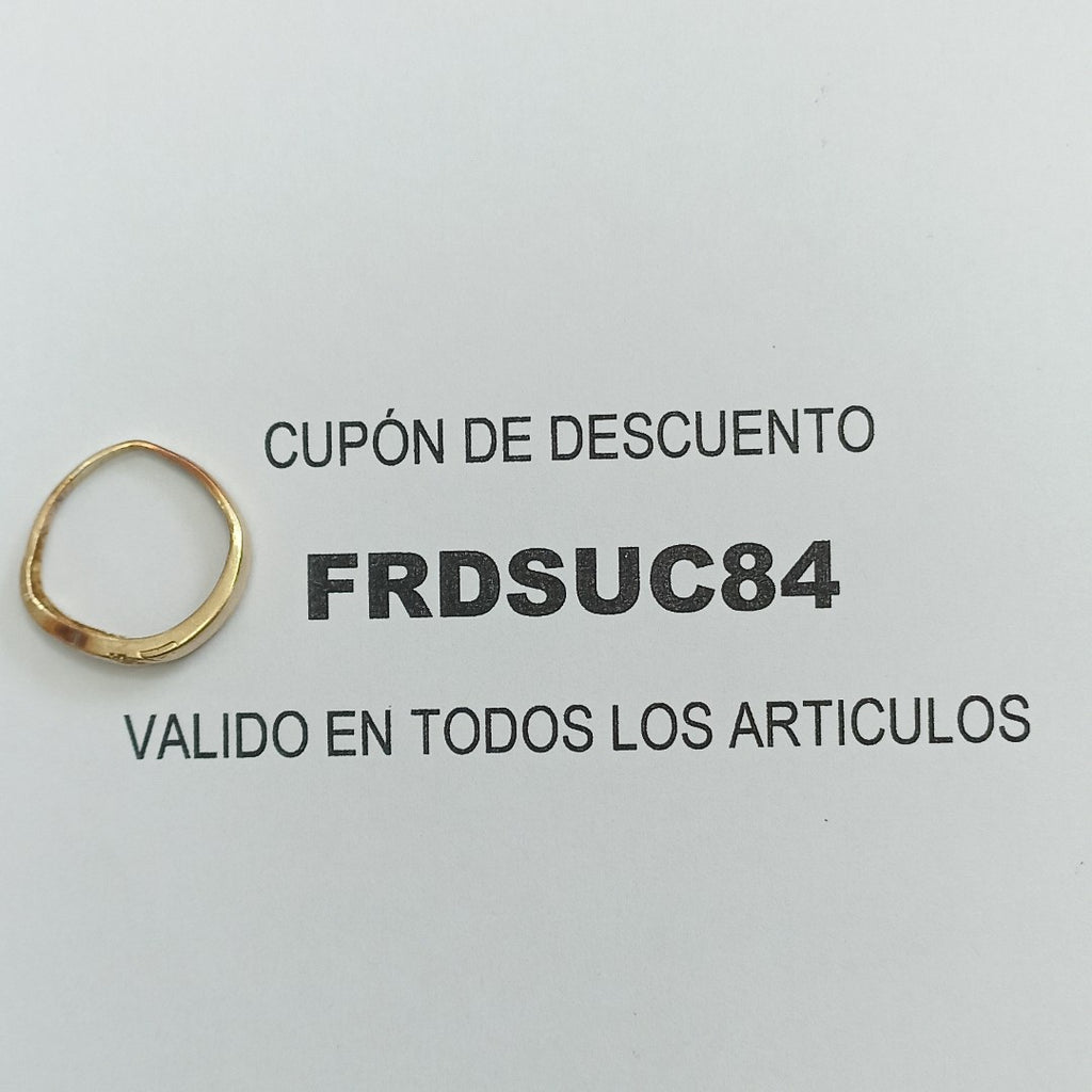 ANILLO ORO 14 K 2,70 GRMS (SEMINUEVO)