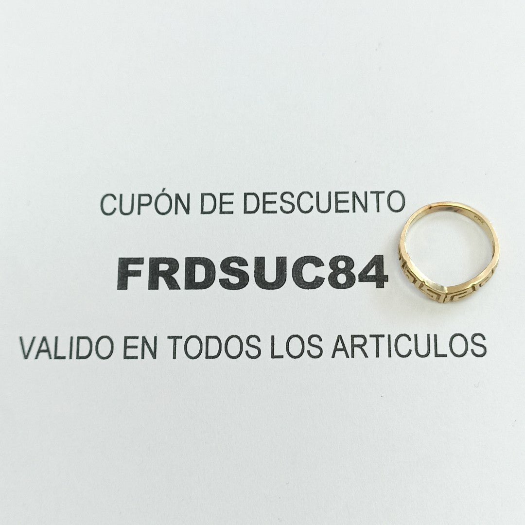 ANILLITO ORO 14 K 2,00 GRMS (SEMINUEVO)