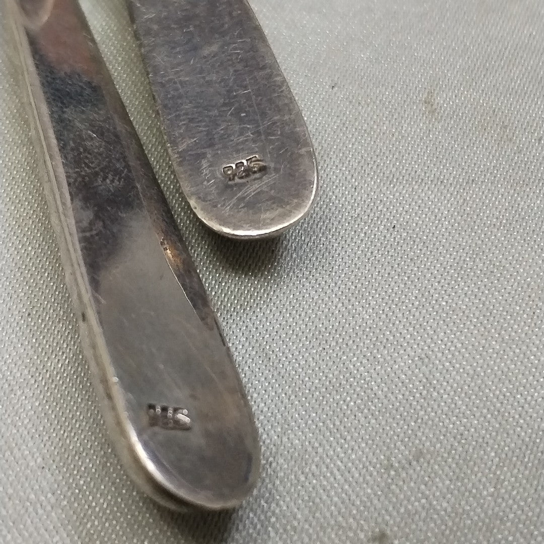 ARETES PAR PLATA 11,00 GRMS (SEMINUEVO)