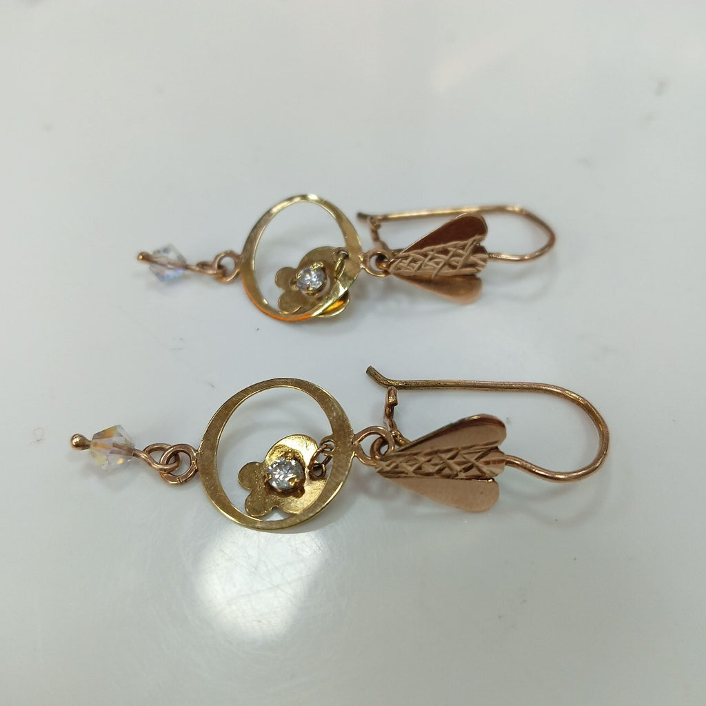 ARETES PAR ORO 8 K 2,60 GRMS (SEMINUEVO)