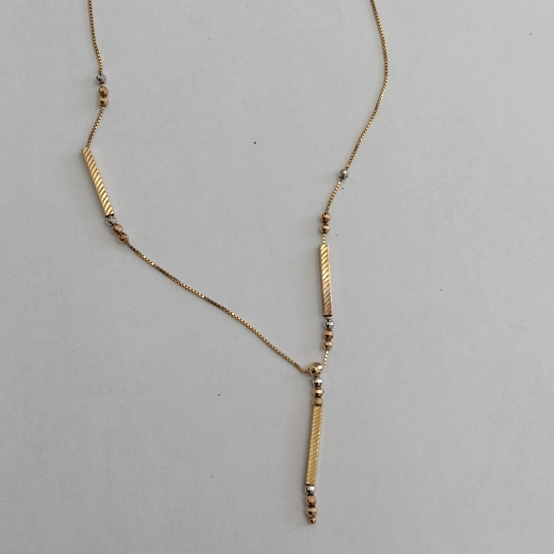 GARGANTILLA ORO,ORO COMBINADO 10 K 4,20 GRMS (SEMINUEVO)