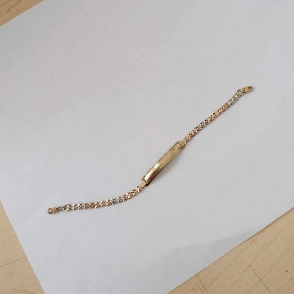 ESCLAVA ORO COMBINADO 10 K 2.4 GRMS (SEMINUEVO)