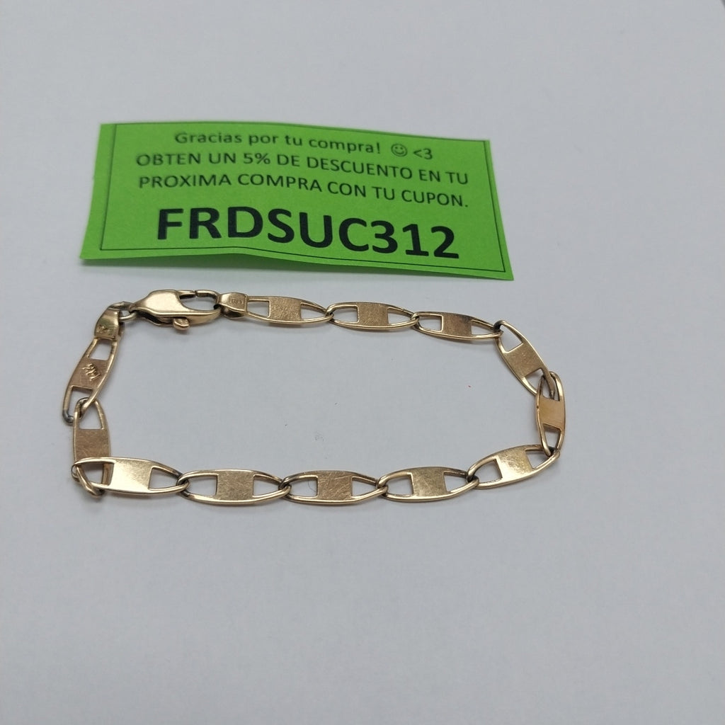 PULSERA ORO 14 K 5.9 GRMS (SEMINUEVO)