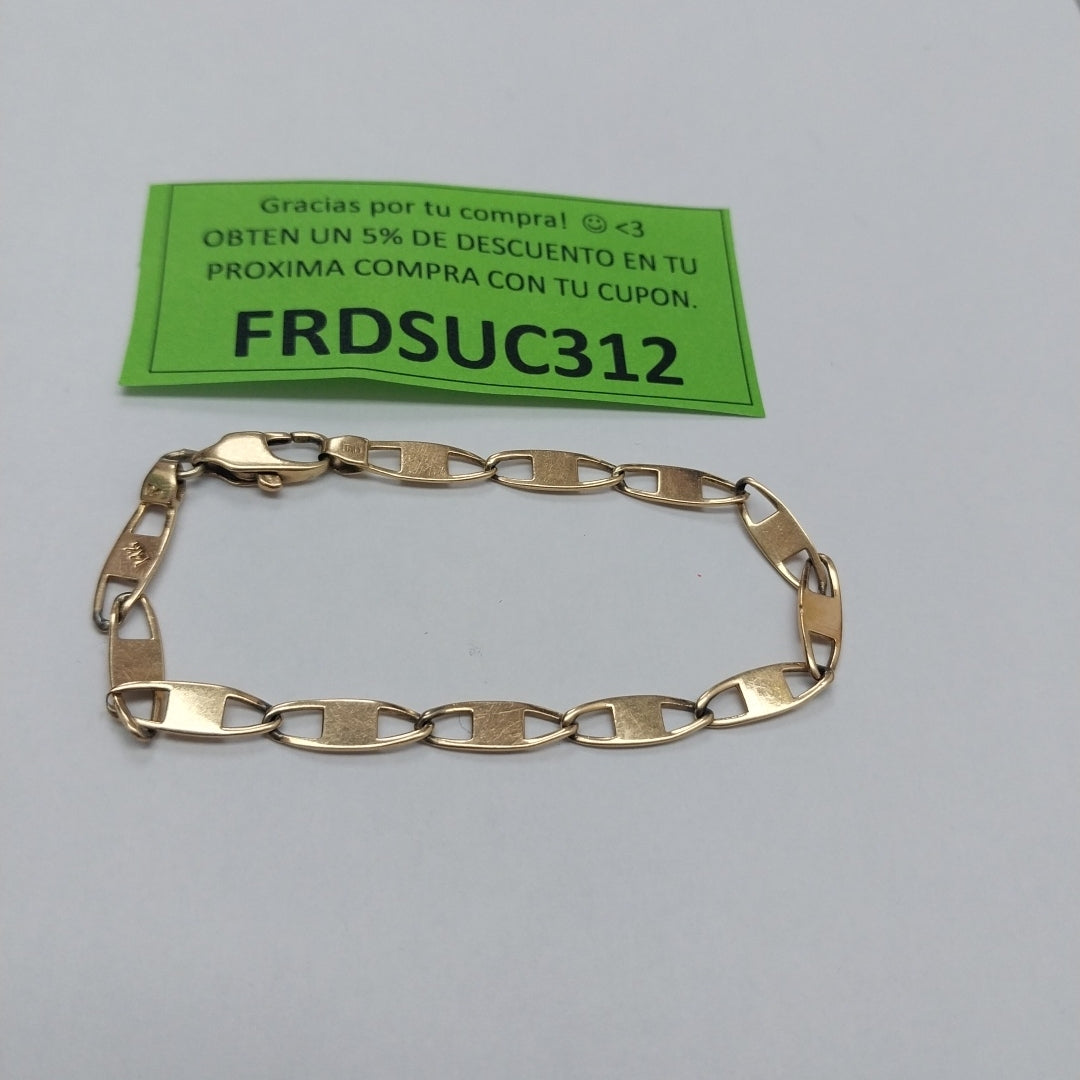 PULSERA ORO 14 K 5.9 GRMS (SEMINUEVO)