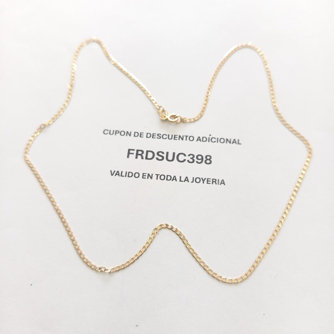 CADENA ORO 14 K 2.5 GRMS (SEMINUEVO)