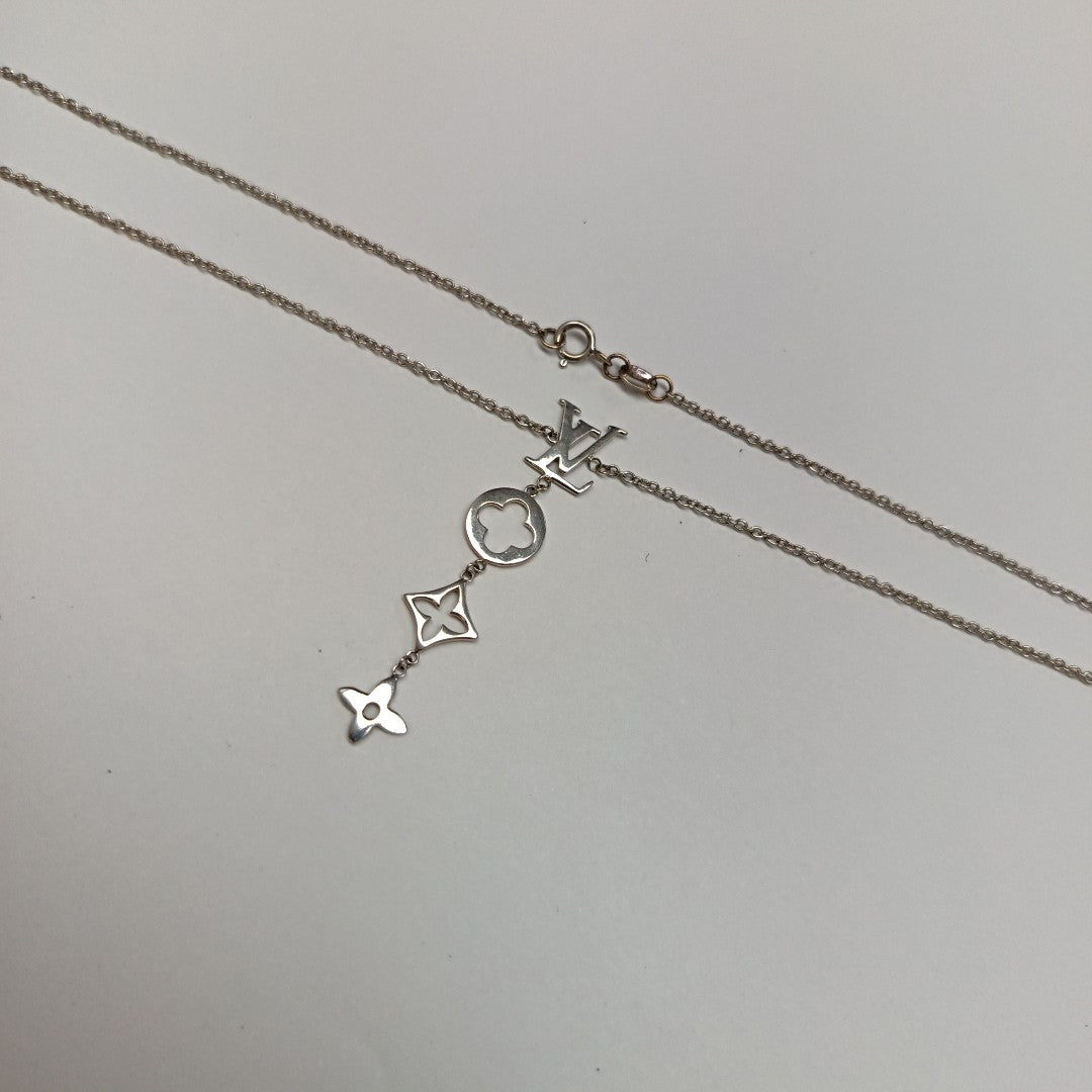 GARGANTILLA ORO BLANCO 14 K 3,40 GRMS (SEMINUEVO)