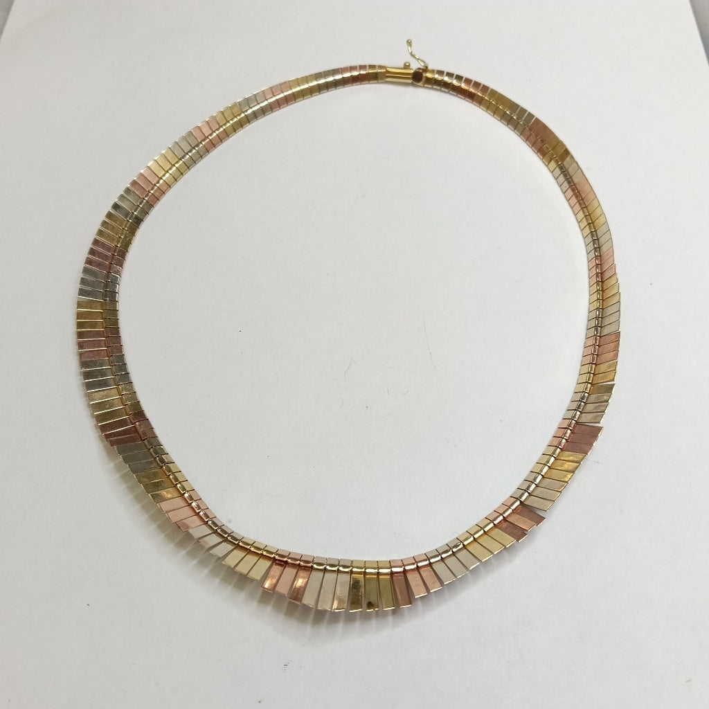 GARGANTILLA ORO COMBINADO 14 K 29,40 GRMS (SEMINUEVO)