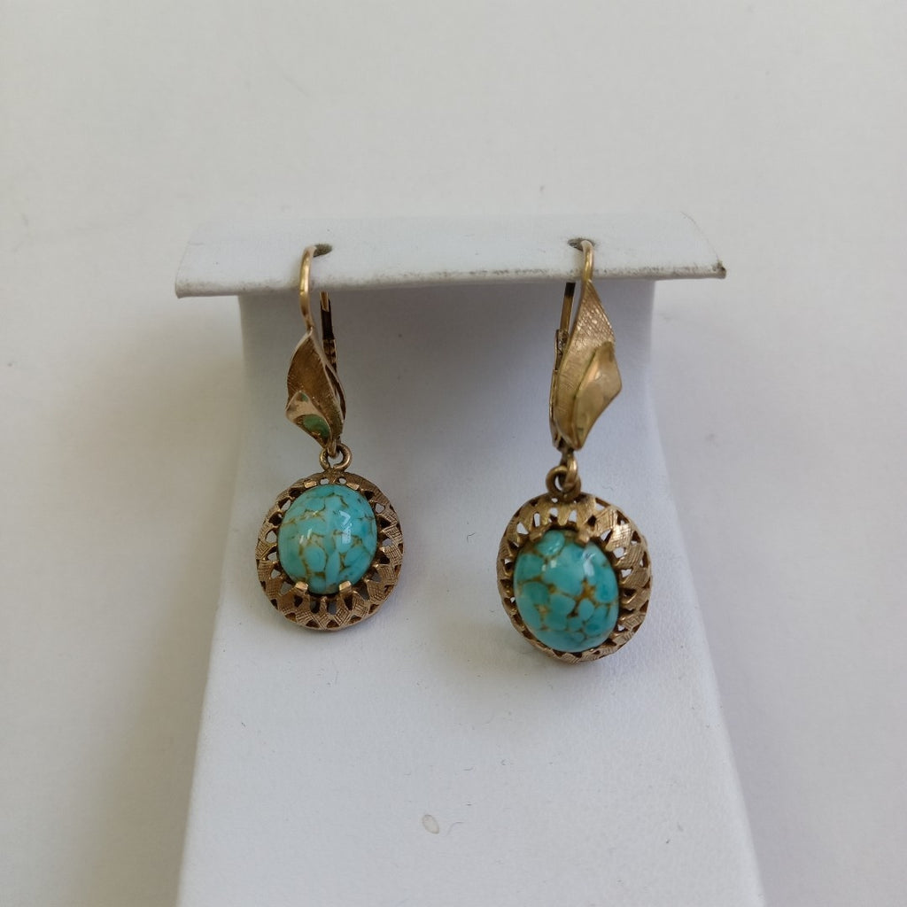ARETES PAR ORO 8 K 7.6 GRMS (SEMINUEVO)