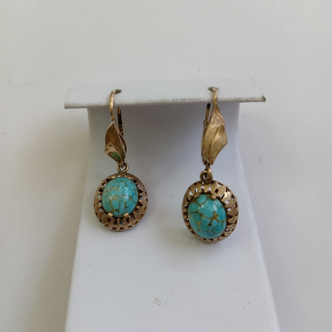 ARETES PAR ORO 8 K 7.6 GRMS (SEMINUEVO)