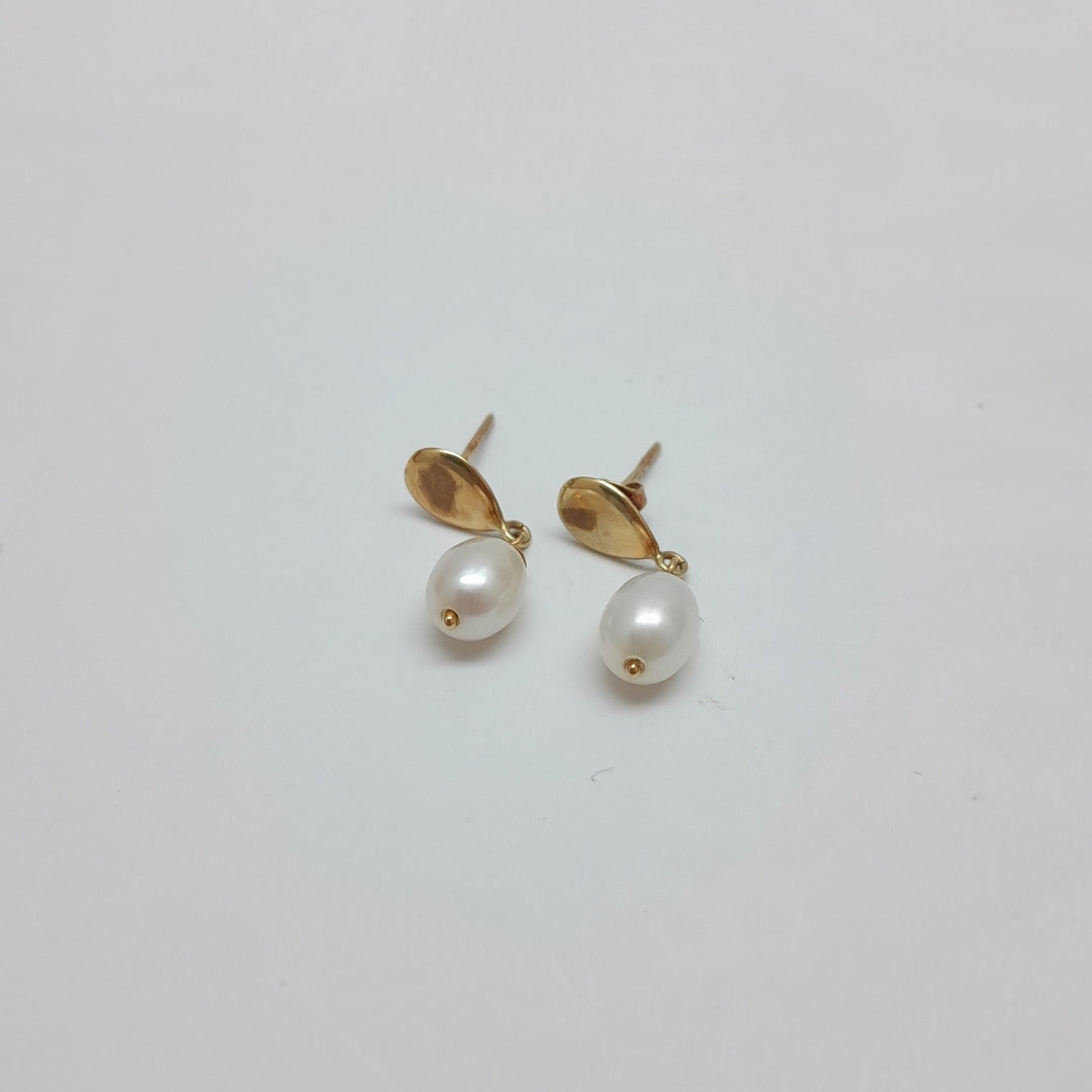 BROQUELES PAR ORO 14 K 1,50 GRMS (SEMINUEVO)