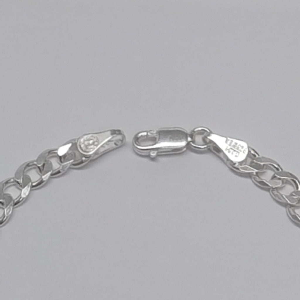 PULSERA BARBADA PLATA .925 21 CM 7.23 GR (NUEVO)