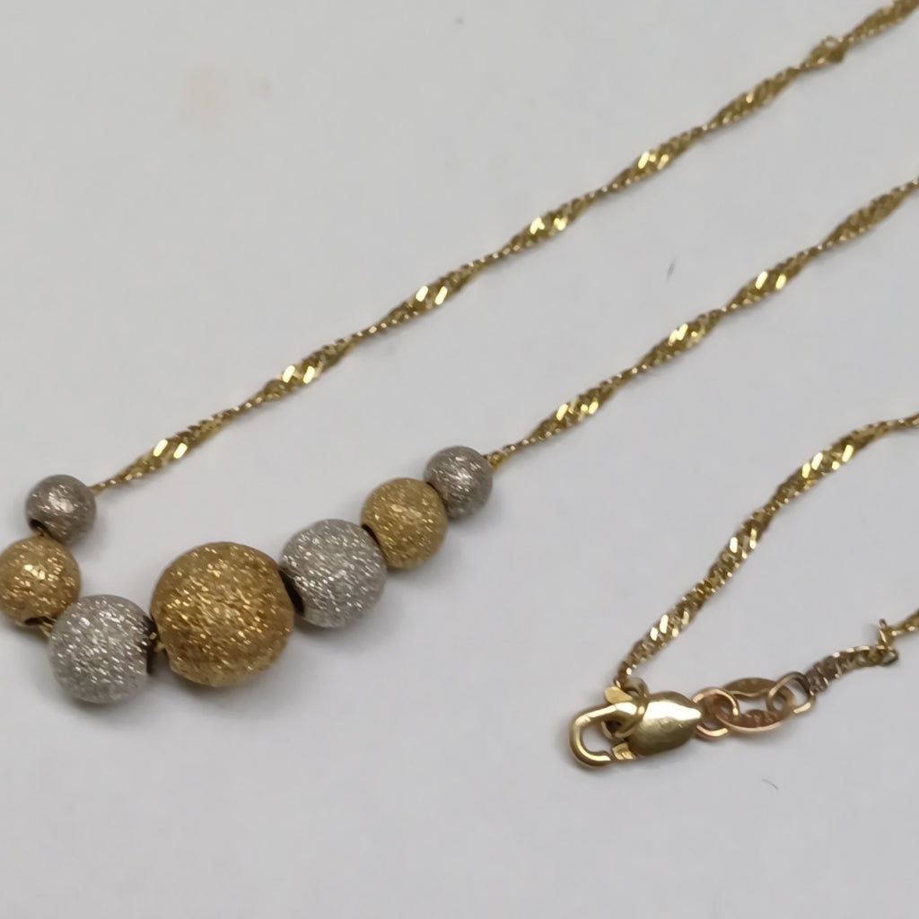 CADENA ORO 14 K 4,20 GRMS (SEMINUEVO)