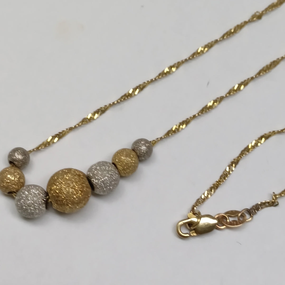 CADENA ORO 14 K 4,20 GRMS (SEMINUEVO)