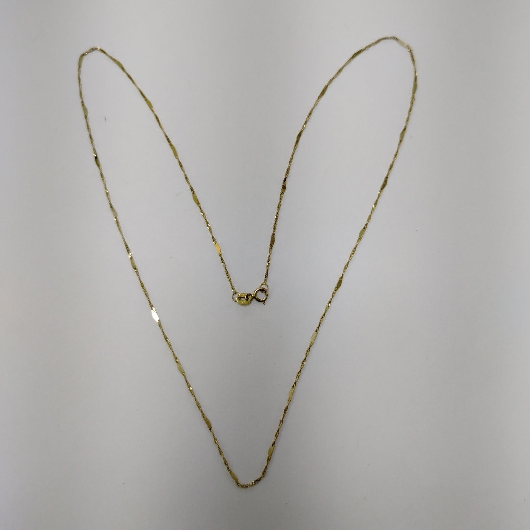 CADENA ORO 10 K 1.4 GRMS (SEMINUEVO)